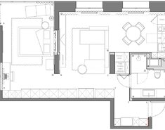 1-комн. кв. 56.9 м² 14/22 этаж