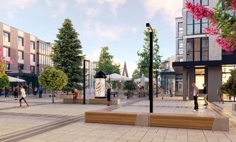 Квартира в ЖК «Сиреневый бульвар», 3 комнатная, 73.4 м², 4 этаж