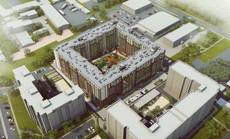 Квартира в ЖК «Консул», студия, 22.23 м², 3 этаж