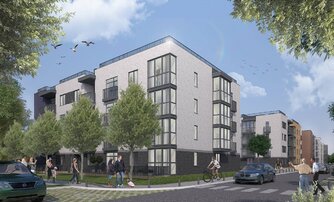 Квартира в ЖК «Сиреневый бульвар», 3 комнатная, 73.4 м², 4 этаж