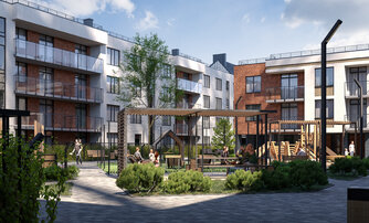 Квартира в ЖК Виридиан, 1 комнатная, 35.2 м², 4 этаж