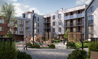 Квартира в ЖК Виридиан, 1 комнатная, 35.2 м², 4 этаж