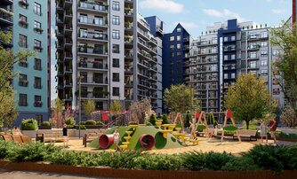 Квартира в ЖК «Вдохновение» ЭКОквартал «Русская Европа», студия, 41.7 м², 8 этаж