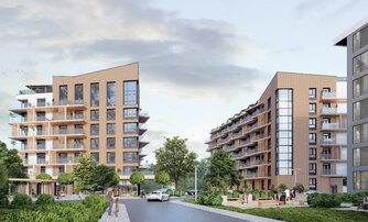 Квартира в ЖК Берег, 2 комнатная, 52.3 м², 5 этаж