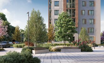 Квартира в ЖК «АЭРО», 2 комнатная, 69.1 м², 3 этаж