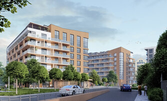 Квартира в ЖК Берег, 2 комнатная, 52.3 м², 5 этаж