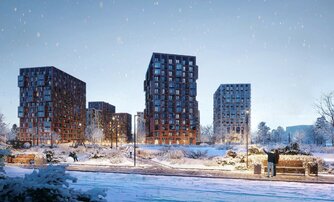 Квартира в ЖК Кольские огни, 2 комнатная, 64.01 м², 10 этаж