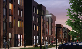 Квартира в ЖК Кроны и Волны, студия, 22.9 м², 2 этаж