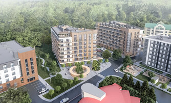 Квартира в ЖК Берег, 2 комнатная, 52.3 м², 5 этаж