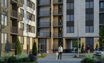 Квартира в ЖК Левада, студия, 23.4 м², 7 этаж