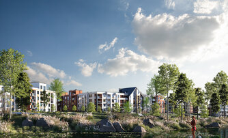 Квартира в ЖК Виридиан, 1 комнатная, 35.2 м², 4 этаж