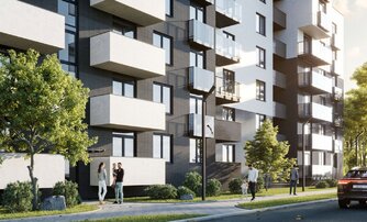 Квартира в ЖК Альпенштадт, 2 комнатная, 37.7 м², 8 этаж
