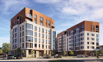 Квартира в ЖК «River Park», студия, 30.8 м², 5 этаж