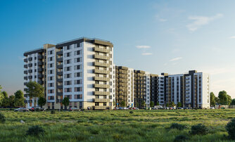 Квартира в ЖК Левада, студия, 23.4 м², 7 этаж