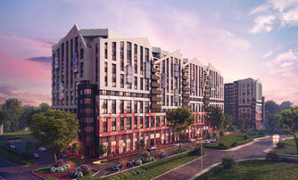 Квартира в ЖК «Альпы», 3 комнатная, 91.9 м², 2 этаж