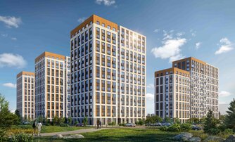 Квартира в ЖК «Кольский», 3 комнатная, 65.08 м², 6 этаж