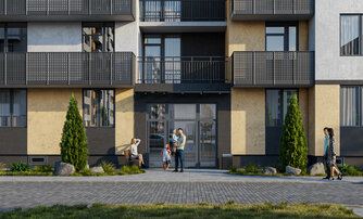 Квартира в ЖК Левада, студия, 27.4 м², 2 этаж