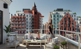 Квартира в ЖК «Вдохновение» ЭКОквартал «Русская Европа», студия, 41.7 м², 8 этаж