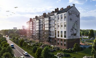 Квартира в ЖК Астория, 3 комнатная, 76.6 м², 8 этаж