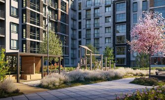 Квартира в ЖК «АЭРО», 2 комнатная, 69.1 м², 3 этаж