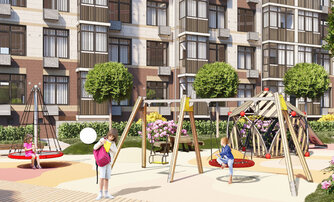 Квартира в ЖК Lake City-6, 3 комнатная, 72.96 м², 5 этаж