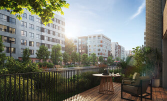 Квартира в ЖК «Включи», 3 комнатная, 83.3 м², 2 этаж