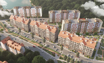 Квартира в ЖК Lake City-6, 3 комнатная, 72.96 м², 5 этаж